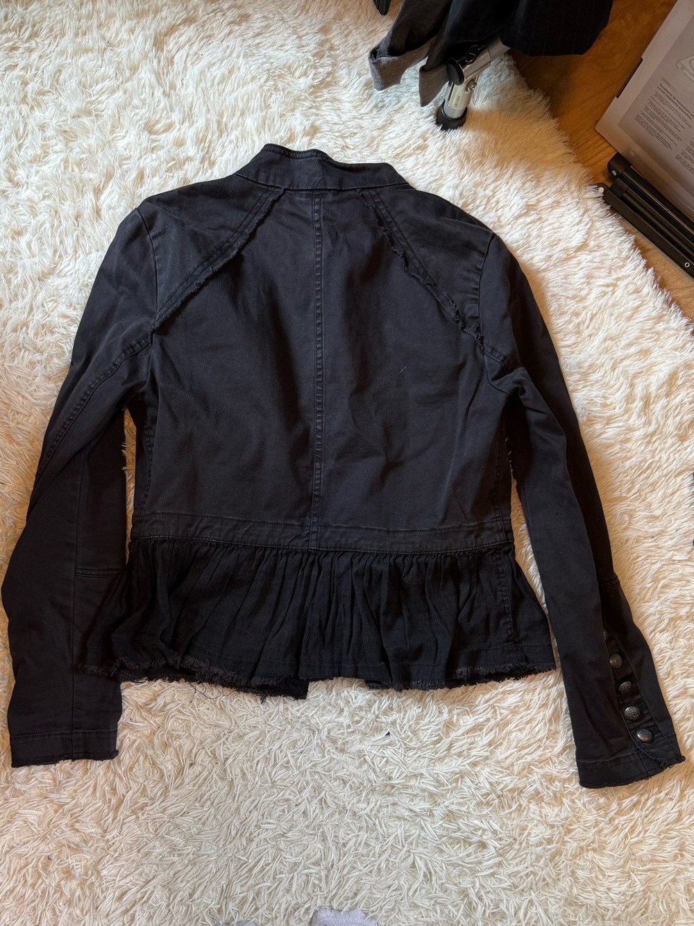 Free People Ruffle Jacket - Picture 5 of 5